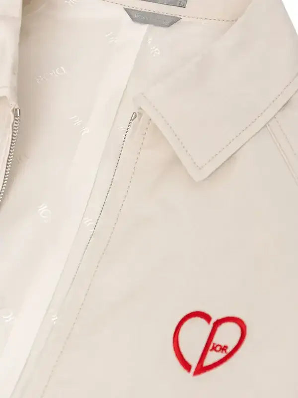 DIOR MEN'S BEIGE COTTON JACKET