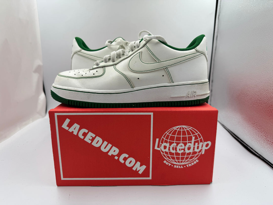 PRE OWNED Nike Air Force 1 Low White Pine Green No Box