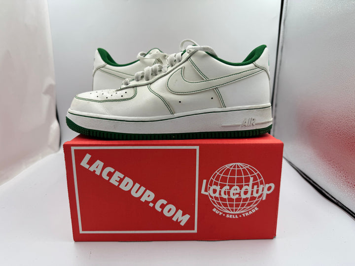 PRE OWNED Nike Air Force 1 Low White Pine Green No Box