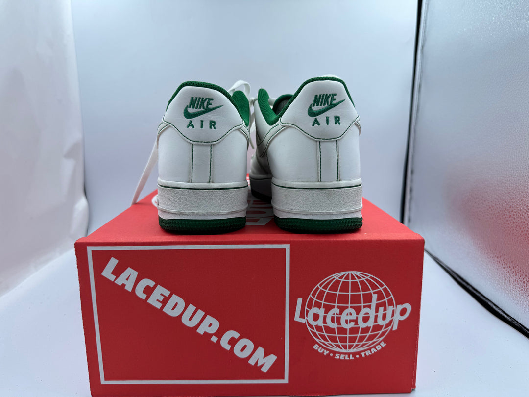 PRE OWNED Nike Air Force 1 Low White Pine Green No Box