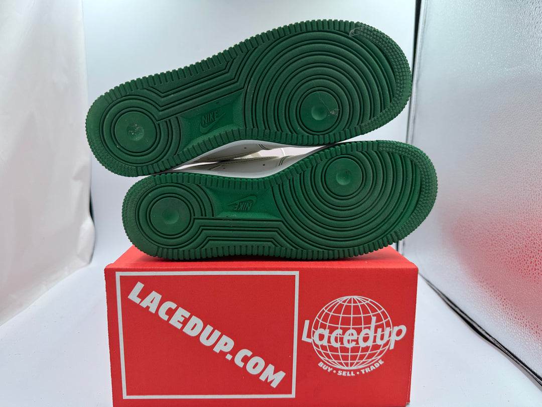 PRE OWNED Nike Air Force 1 Low White Pine Green No Box