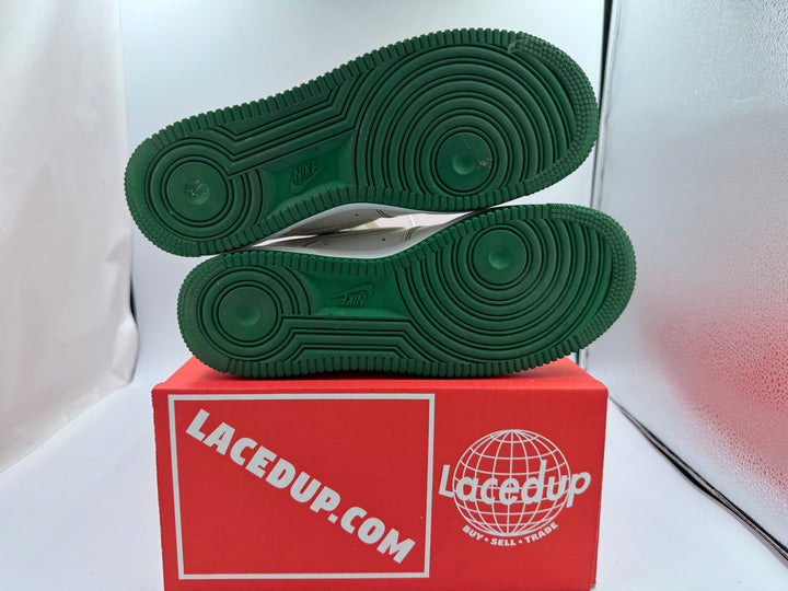 PRE OWNED Nike Air Force 1 Low White Pine Green No Box