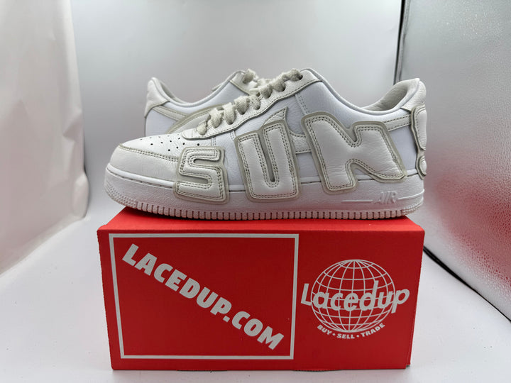 PRE OWNED Nike Air Force 1 Low Cactus Plant Flea Market White (2024) No Box