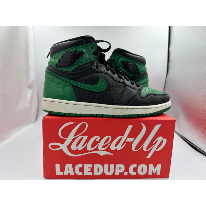 PRE OWNED Air Jordan 1 Retro High "Pine Green Black"