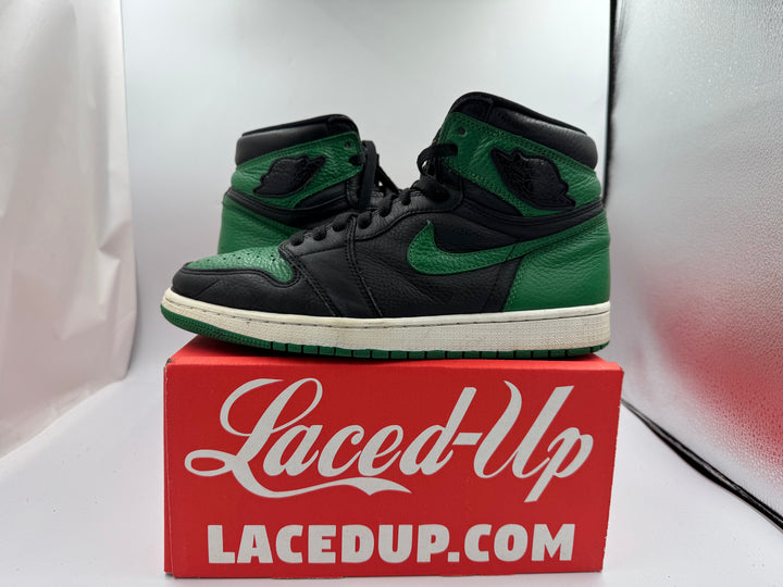 PRE OWNED Air Jordan 1 Retro High "Pine Green Black"