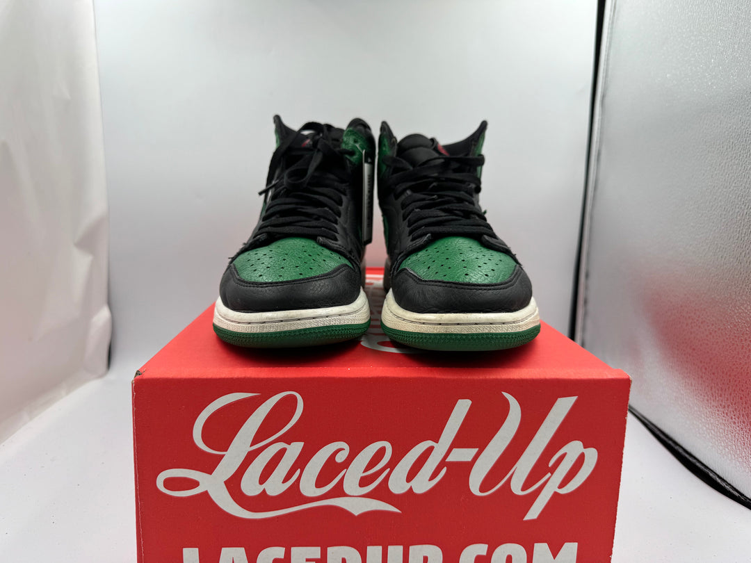 PRE OWNED Air Jordan 1 Retro High "Pine Green Black"