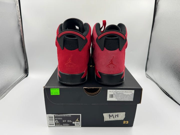 PRE OWNED Air Jordan Retro 6 Toro Bravo (GS) Conditional