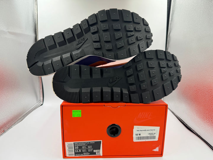 PRE OWNED Nike Vaporwaffle sacai Dark Iris Conditional