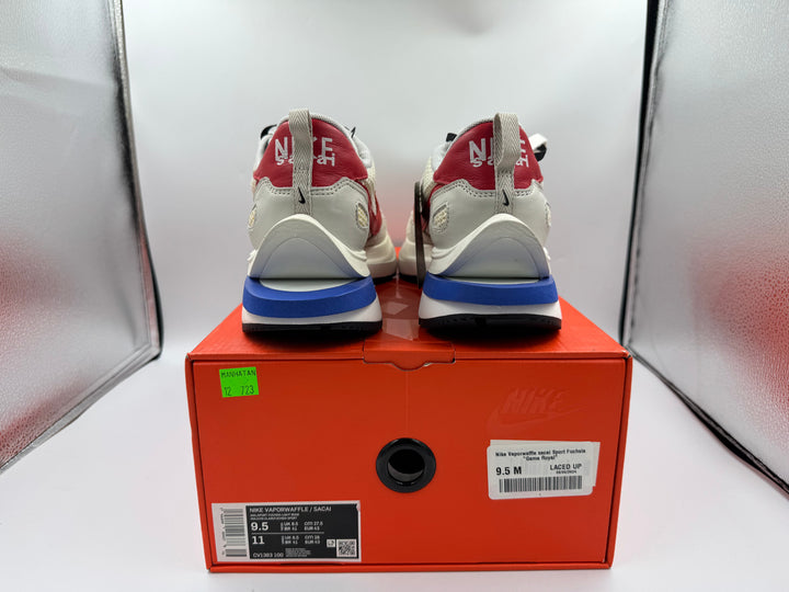 PRE OWNED Nike Vaporwaffle sacai Sport Fuchsia "Game Royal" Conditional
