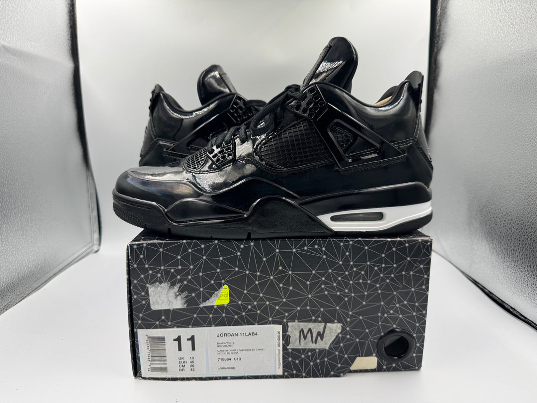 PRE OWNED Air Jordan Retro 4 "11Lab4" Black Conditional
