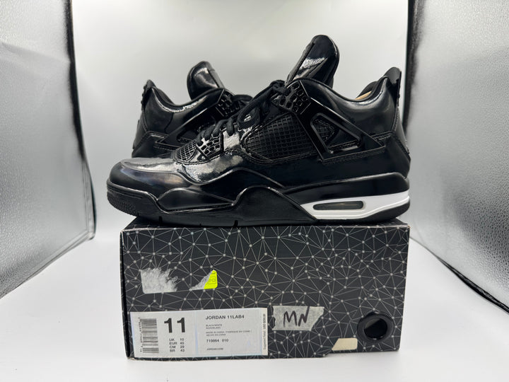 PRE OWNED Air Jordan Retro 4 "11Lab4" Black Conditional