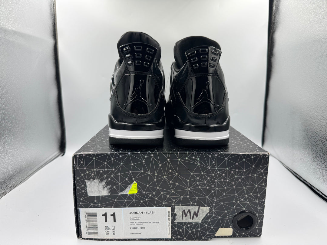 PRE OWNED Air Jordan Retro 4 "11Lab4" Black Conditional