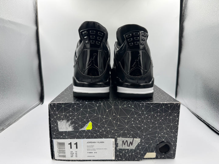 PRE OWNED Air Jordan Retro 4 "11Lab4" Black Conditional