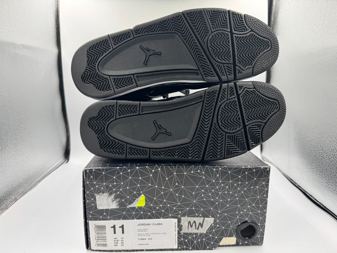 PRE OWNED Air Jordan Retro 4 "11Lab4" Black Conditional