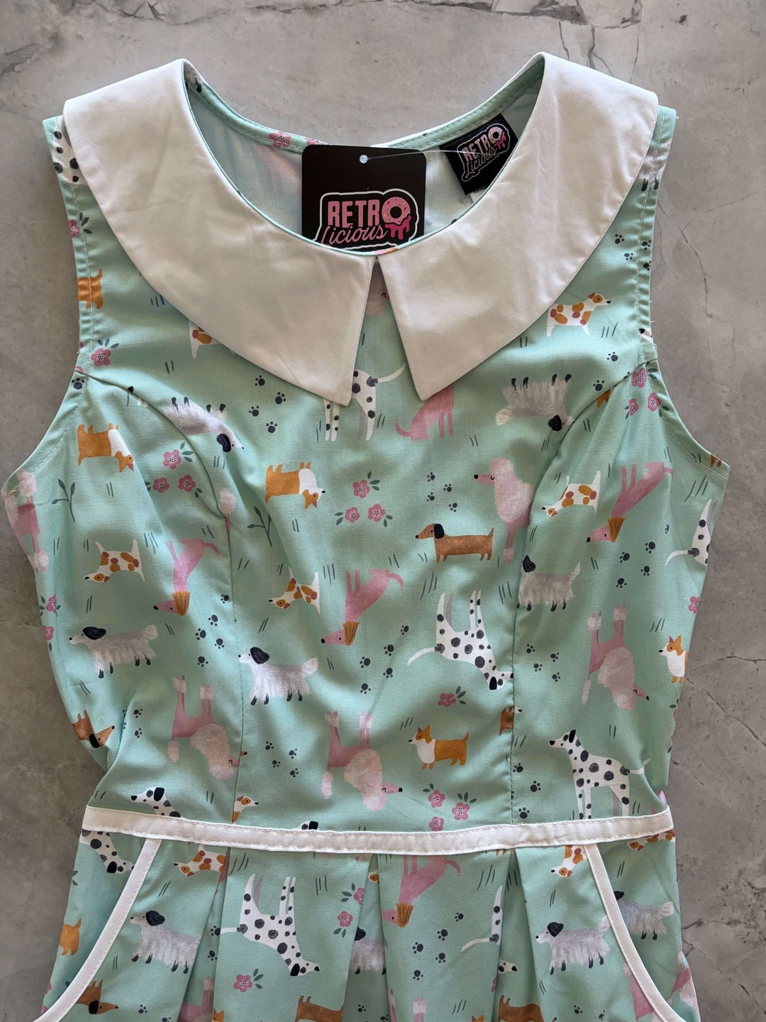 Dogs Collared Dress