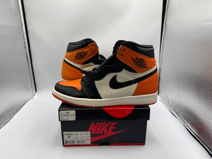 PRE OWNED  Nike Air Jordan Retro 1 "Shattered Backboard" Conditional