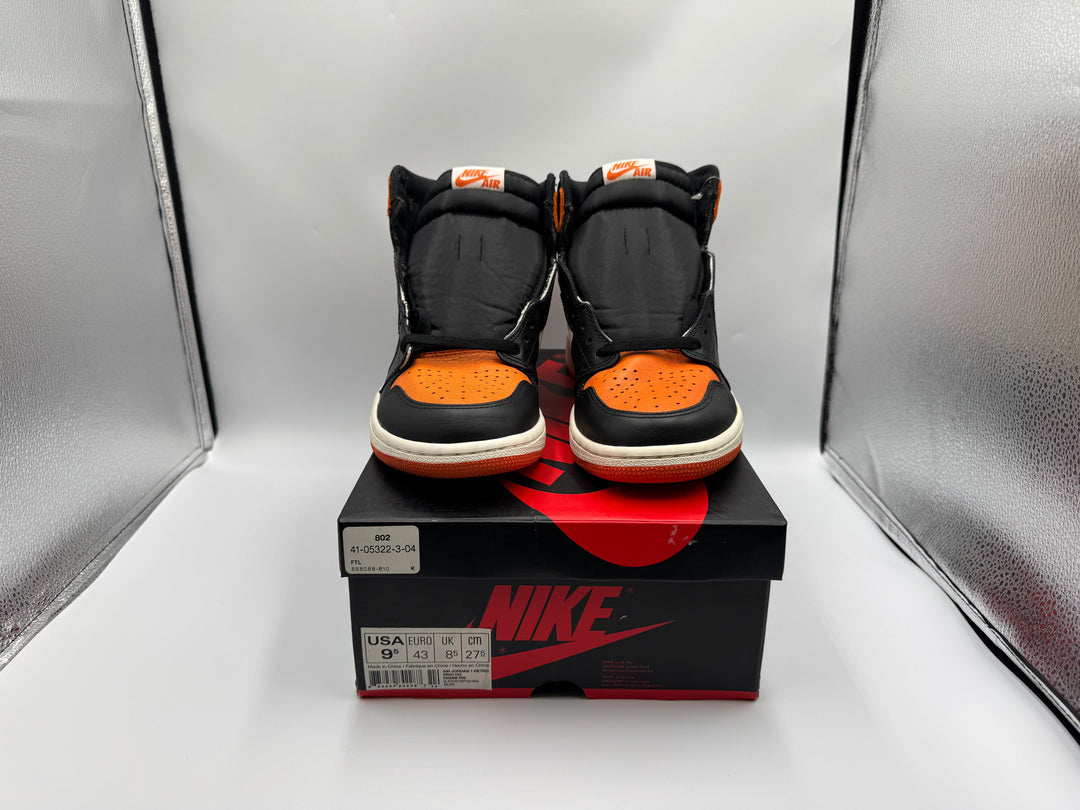 PRE OWNED  Nike Air Jordan Retro 1 "Shattered Backboard" Conditional