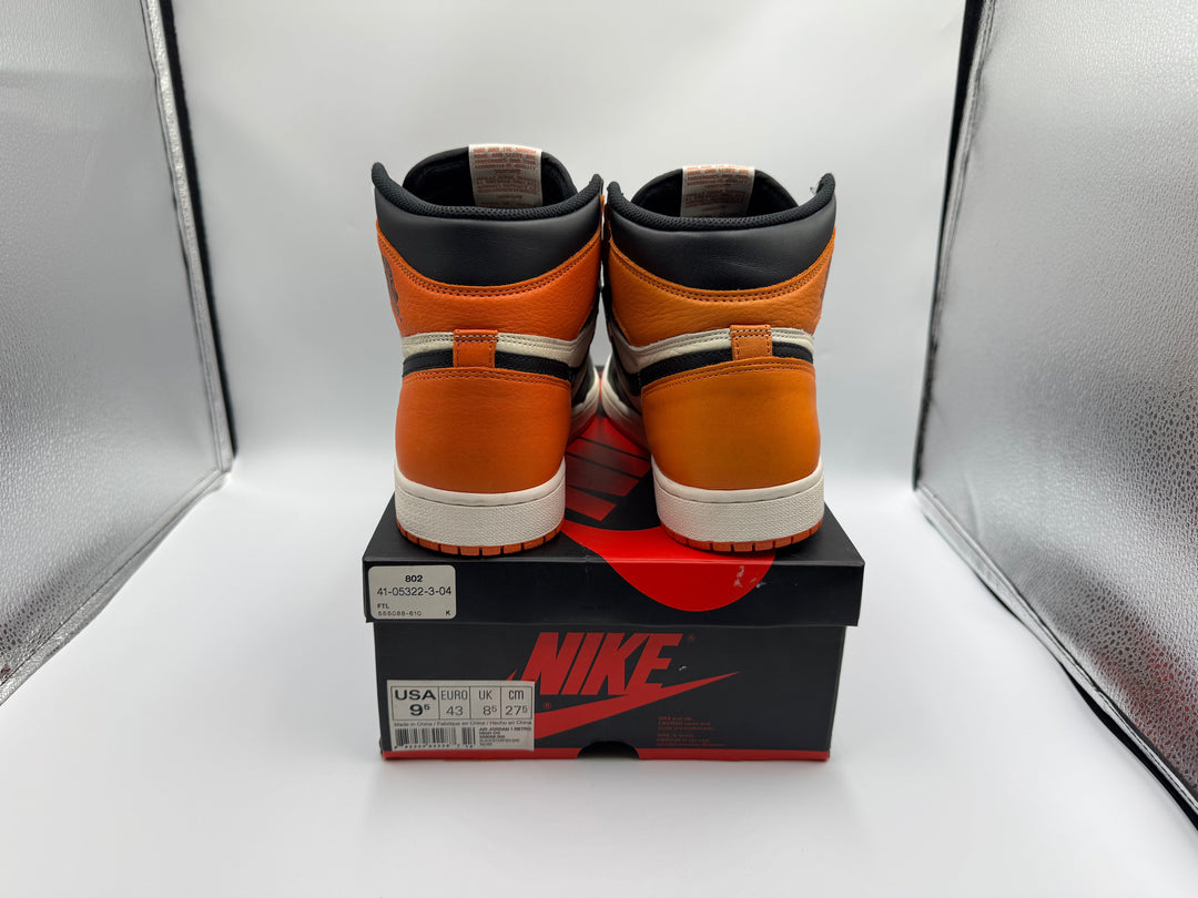 PRE OWNED  Nike Air Jordan Retro 1 "Shattered Backboard" Conditional