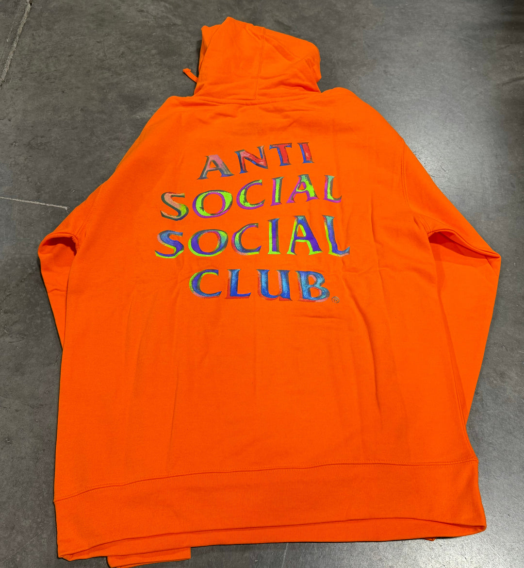Anti Social Social Club 'Established 2014' Hoodie 'Orange'