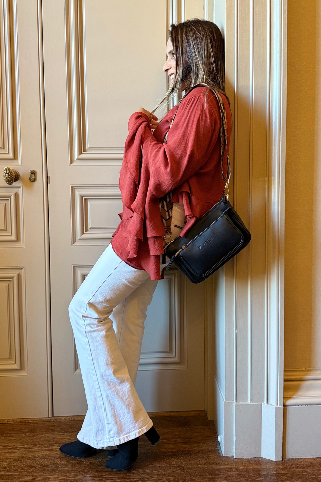 Sofy Bag - Italian Genuine Leather - Crossbody / Shoulder Bag - Made in Italy