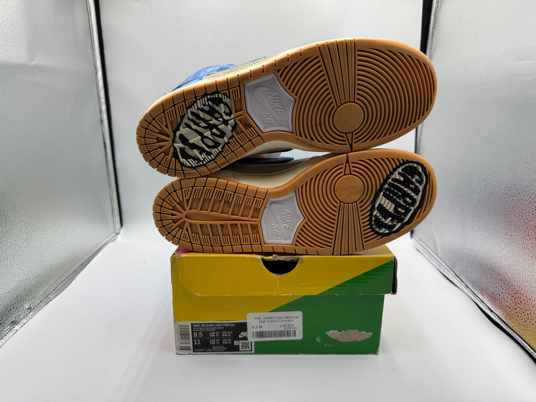 PRE OWNED Nike SB Dunk High Carpet Company