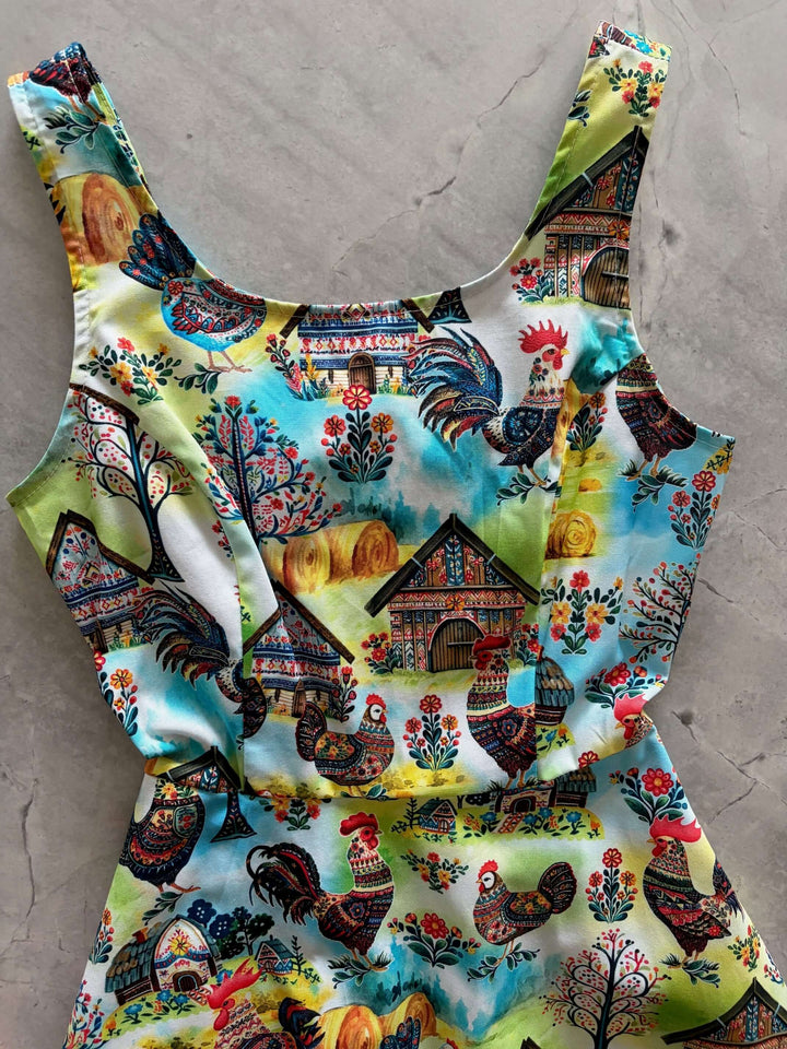 Farm Skater Dress