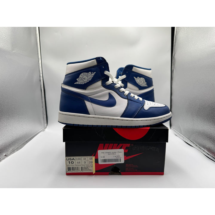 PRE OWNED Jordan 1 Retro Storm Blue