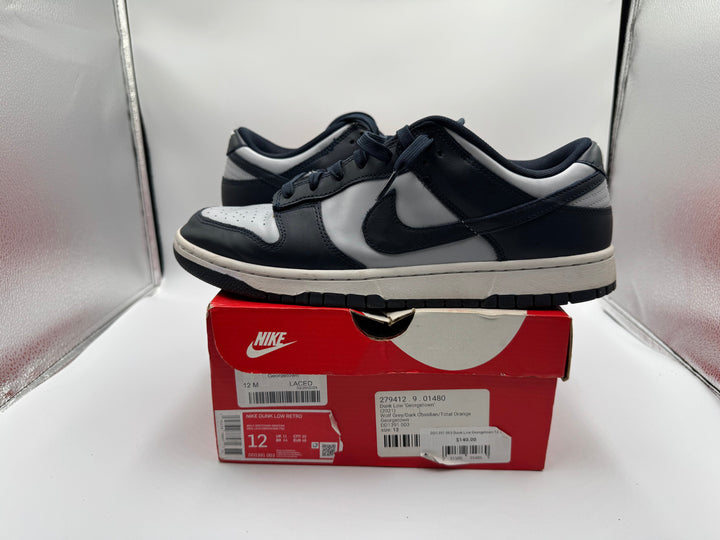 PRE OWNED Nike Dunk Low Georgetown