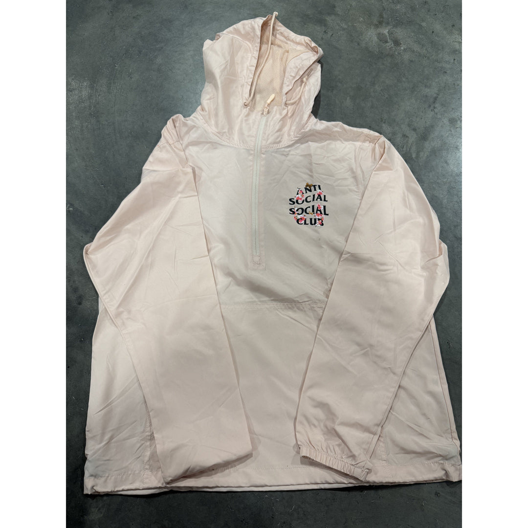 Anti Social Social Club Burn Out Half Zlp 'Pink'