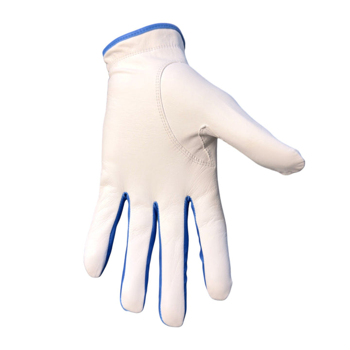 Water Ball Cabretta Leather Golf Glove | Premium Golf Glove with Magnetic Ball Marker | Left &amp; Right Hand | Standard &amp; Cadet Sizes