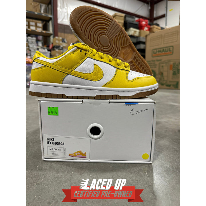 DS Nike Dunk Low "Nike ID Yellow Gum"