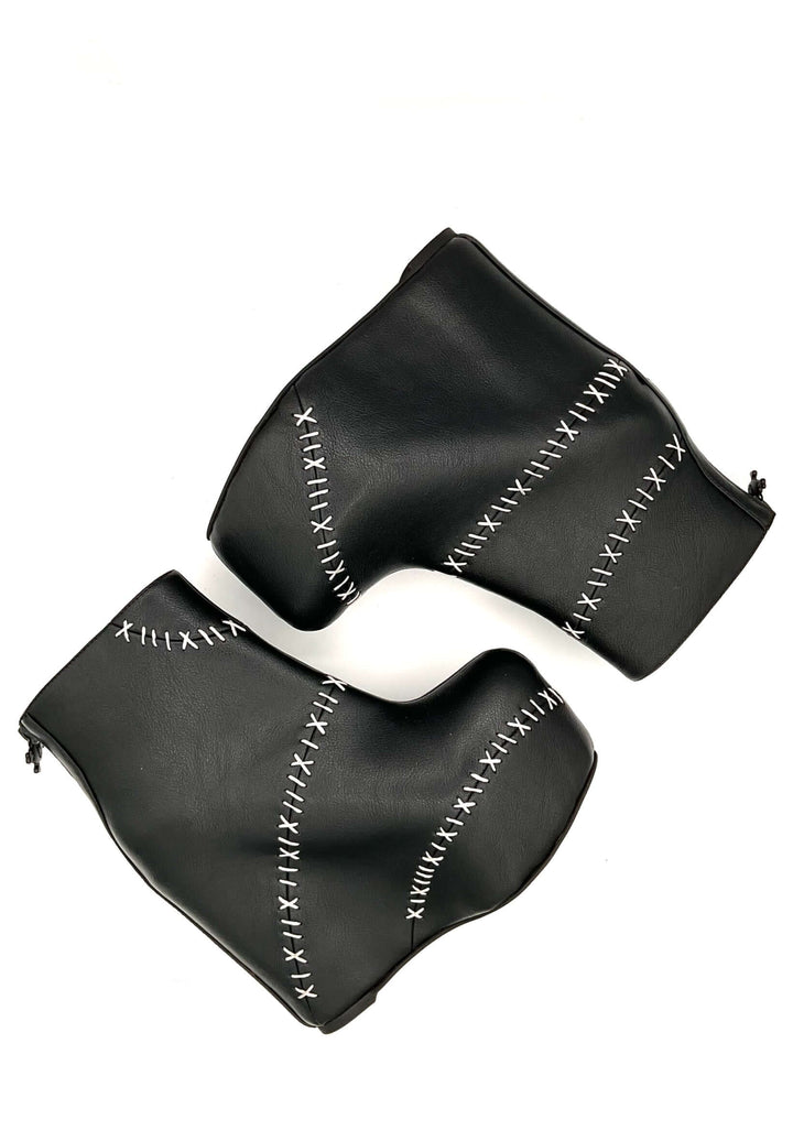 Stitches Contrast Wedge Boot