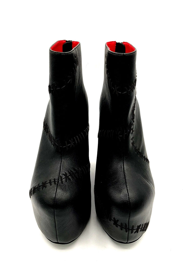 Stitches Tonal Wedge Boot