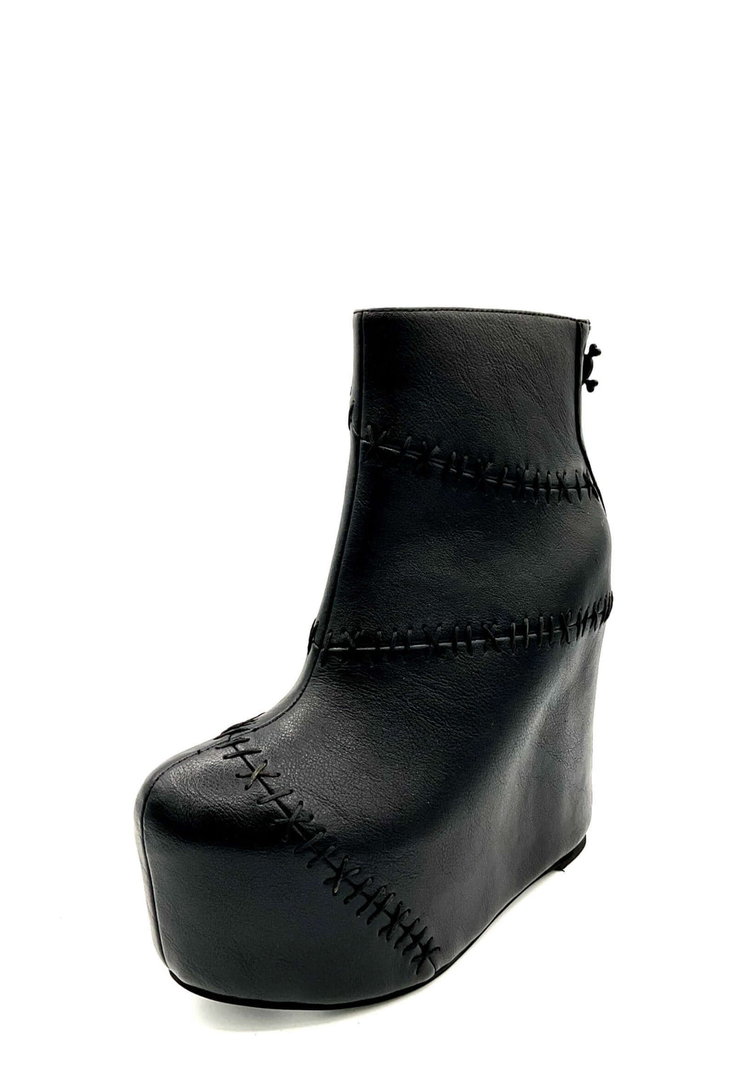 Stitches Tonal Wedge Boot