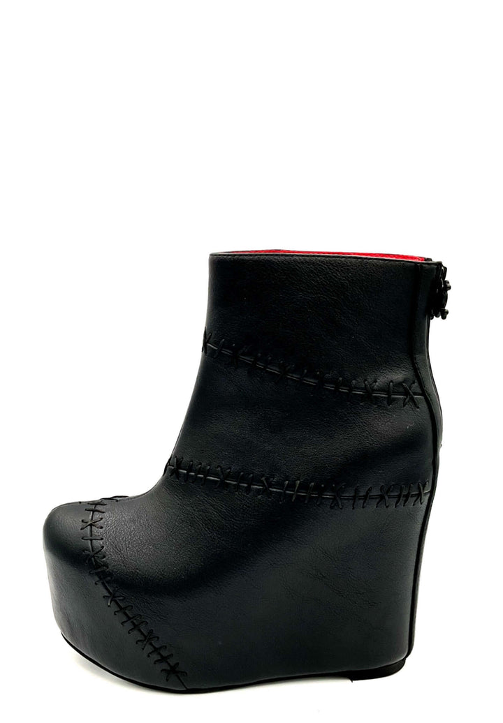 Stitches Tonal Wedge Boot