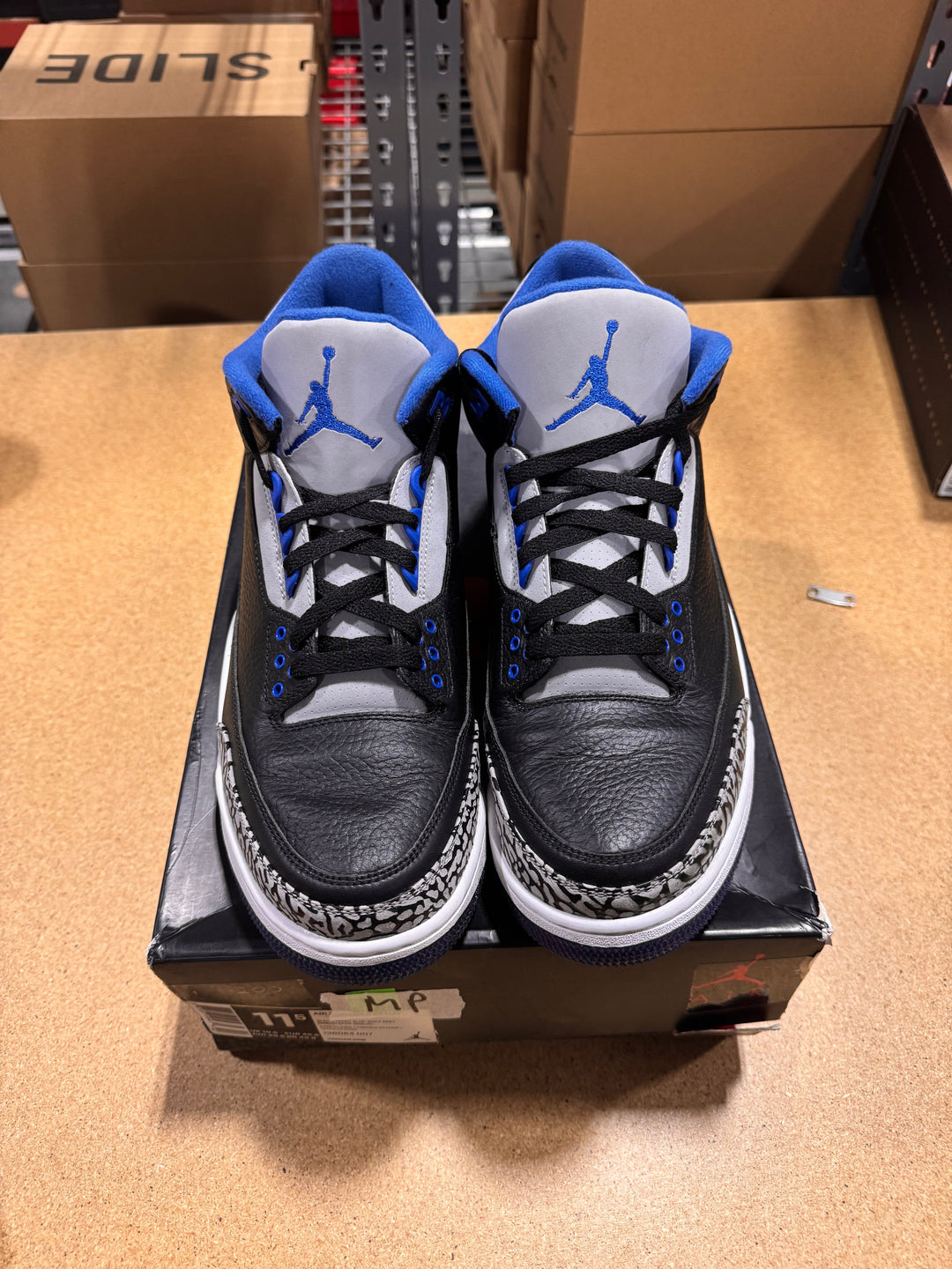 PRE OWNED  Air Jordan 3 Retro "Sport Blue"