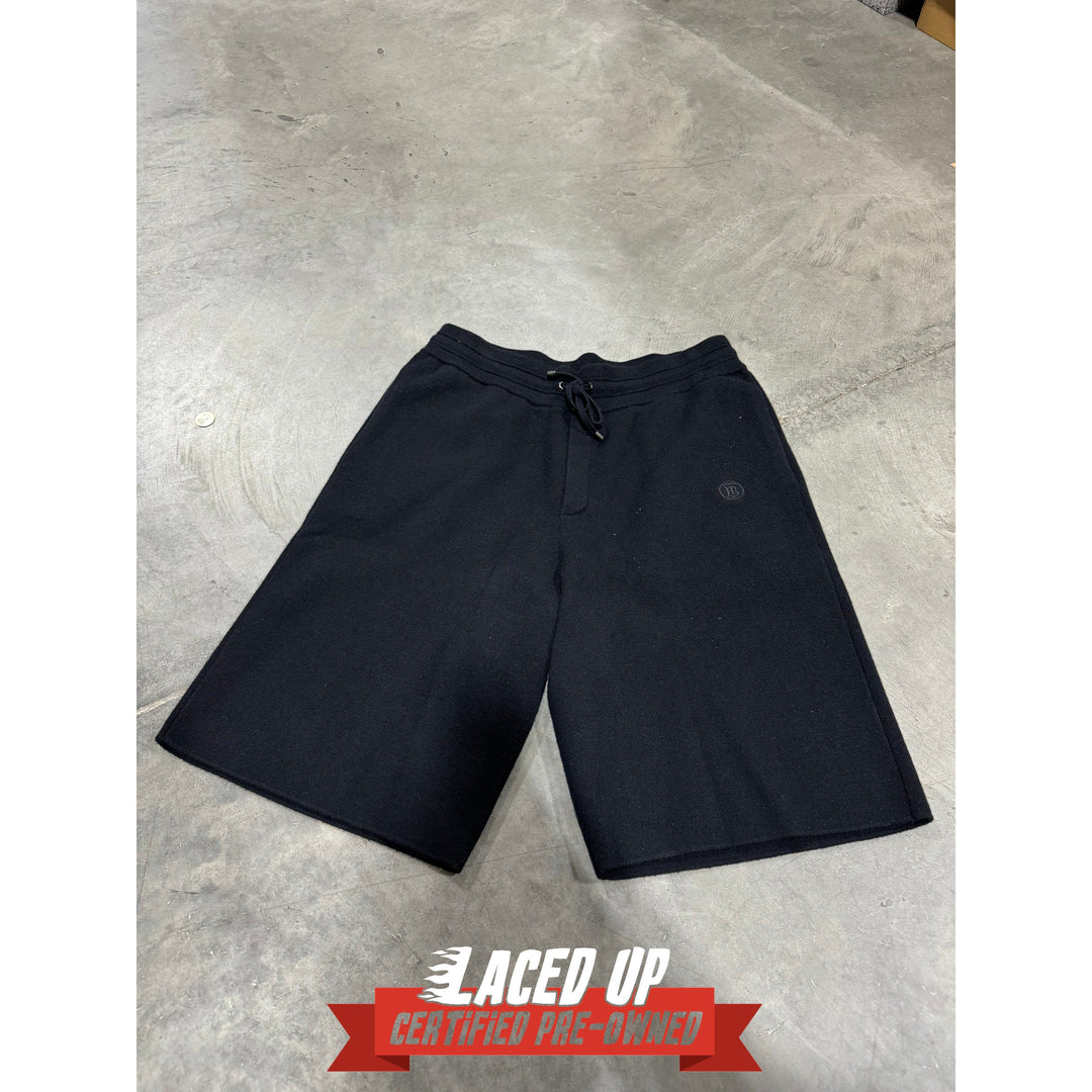 PRE OWNED Burberry Long Shorts (Black)
