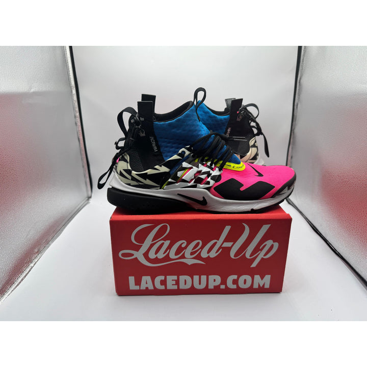 PRE OWNED Nike Air Presto Mid Acronym Racer Pink NO BOX