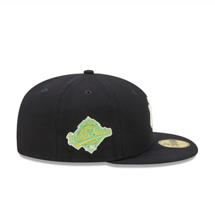 New York Yankees 1996 World Series Fitted Hat 59Fifty "Citrus Pop"