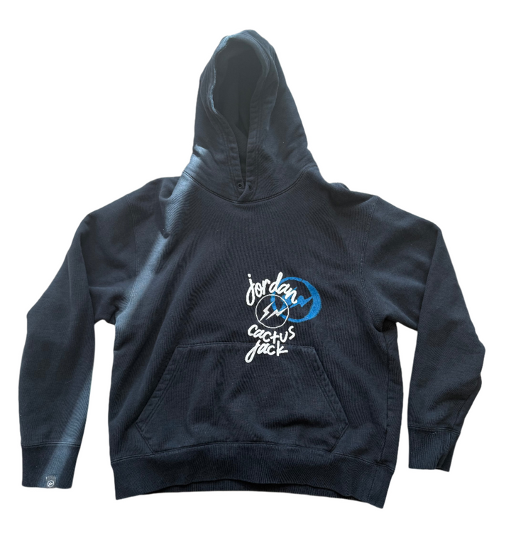 Air Jordan x Travis Scott x Fragment Hoodie Black (Used)
