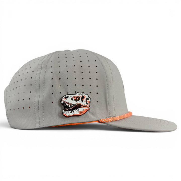 Fossil Fairway Golf Hat | Snapback Cap | Built-in Magnetic Ball Marker Holder + Marker Included | Adjustable