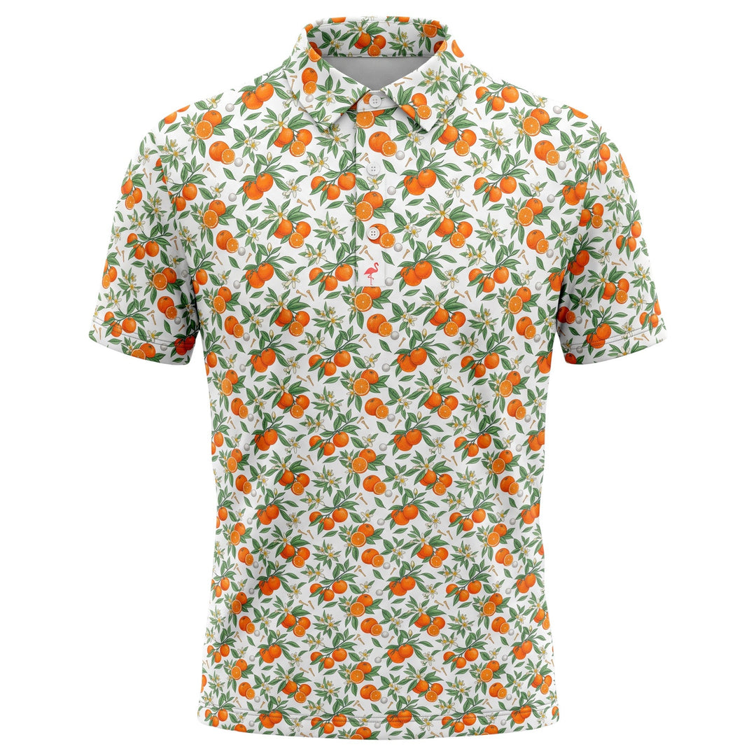 Citrus Grove Golf Polo | Performance Stretch Golf Shirt | Moisture-Wicking Athletic Polo