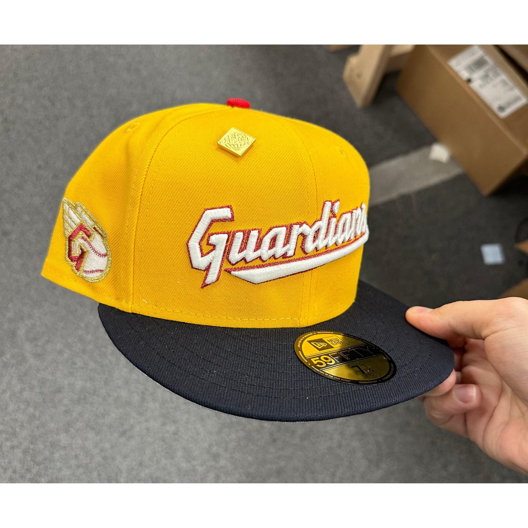 Cleveland Guardians G Wings New Era Fitted Hat