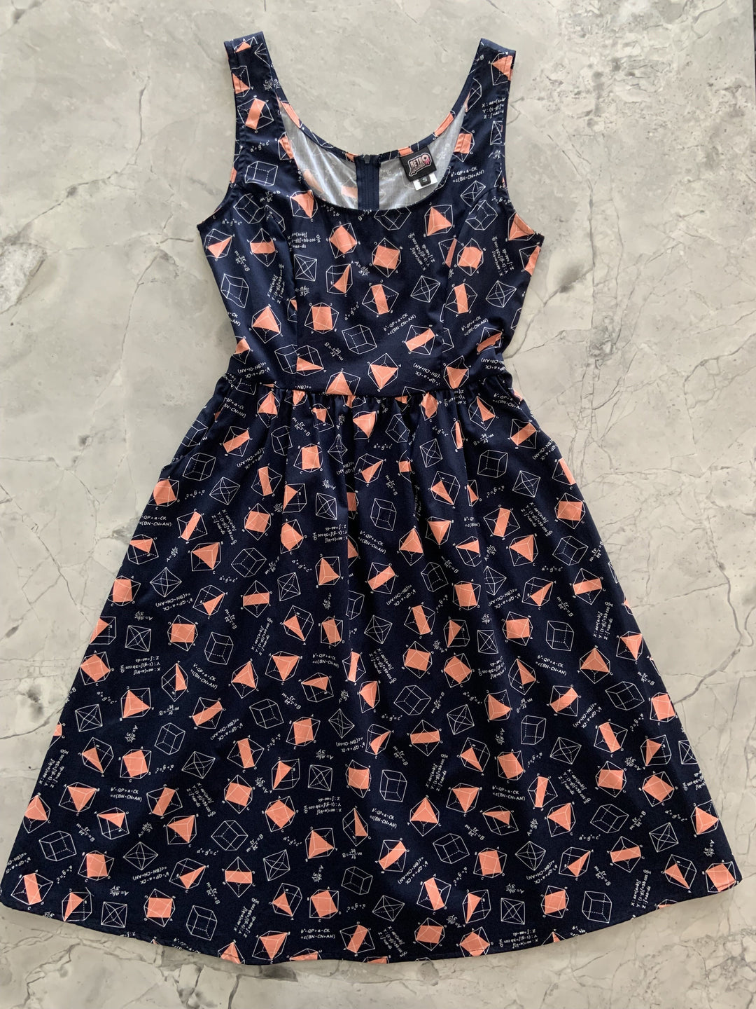 Math Fit &amp; Flare  Dress - XS only, 1 left!