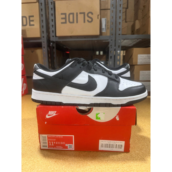 PRE OWNED Nike Dunk Low Retro White Black Panda (2021) *Conditional*