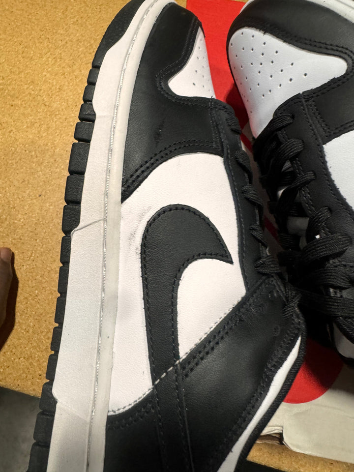 PRE OWNED Nike Dunk Low Retro White Black Panda (2021) *Conditional*