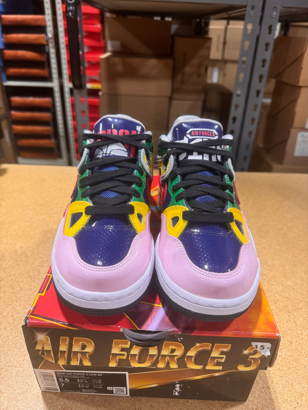 PRE OWNED Nike Air Force 3 Low SP Nigo Blue Void (OGIN Edition) DS *Conditional*