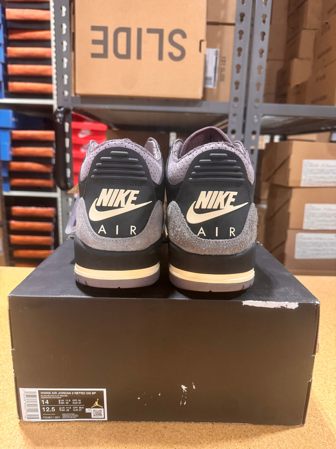 PRE OWNED Air Jordan 3 Retro A Ma Maniére While You Were Sleeping W *Conditional*