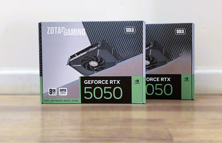 Zotac NVIDIA GeForce RTX 5050 Solo Single Fan 8GB GDDR6 PCIe 5.0 Graphics Card