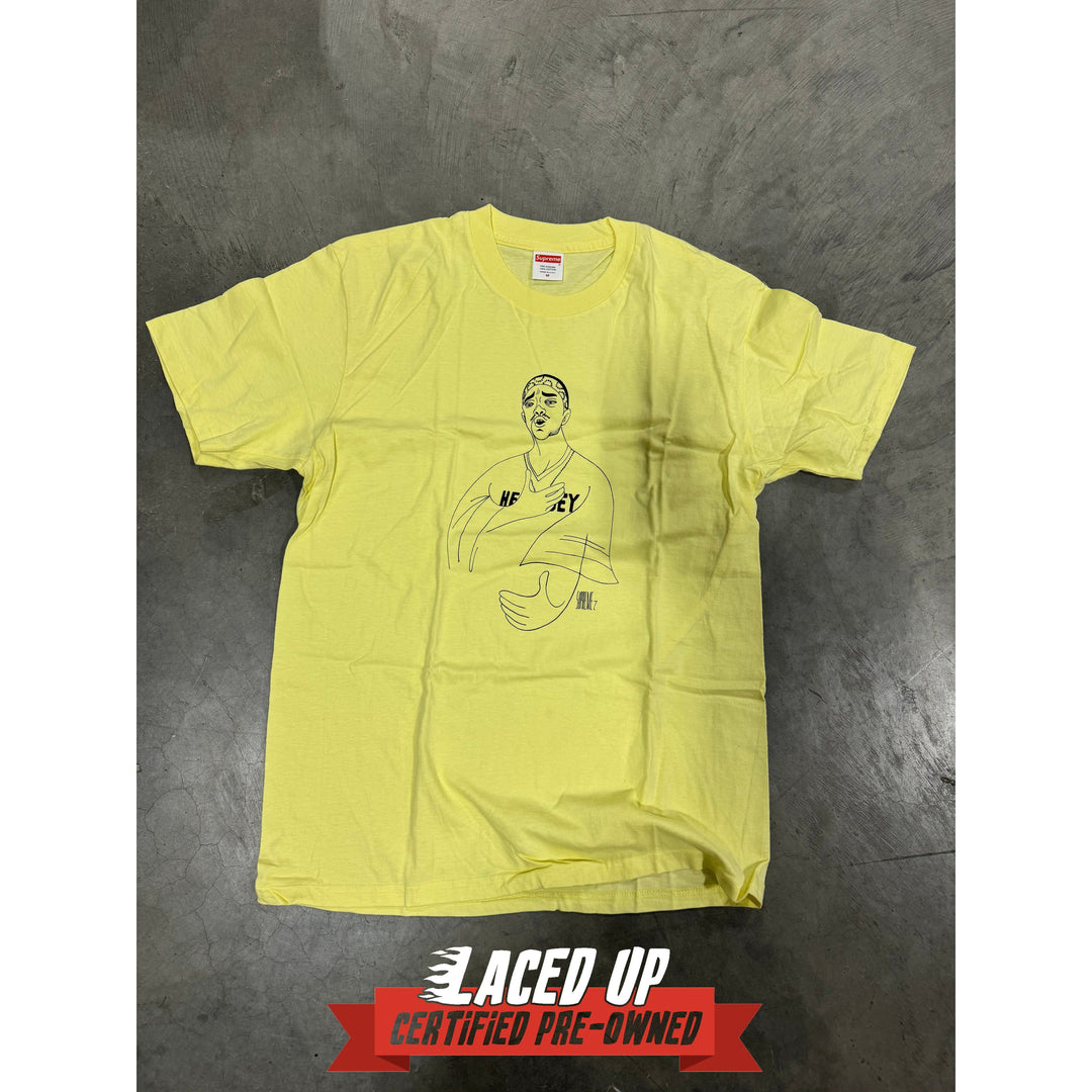PRE OWNED Supreme Prodigy Tee Pale Yellow
